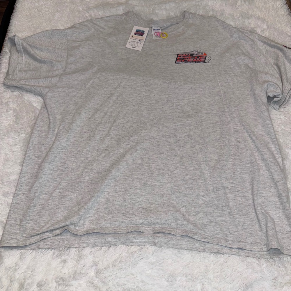 Gildan T-Shirt Mens 2XL Gray Excellent 2015 Biketoberfest Daytona Graphic Tee